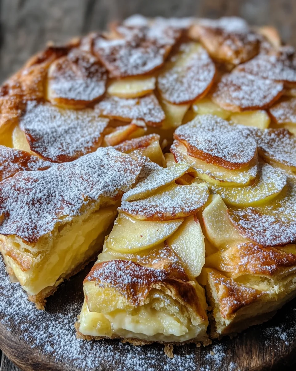 Bl&auml;tterteigkuchen