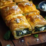 B&ouml;rek mit Spinat und Feta