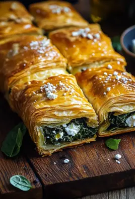 Börek mit Spinat und Feta