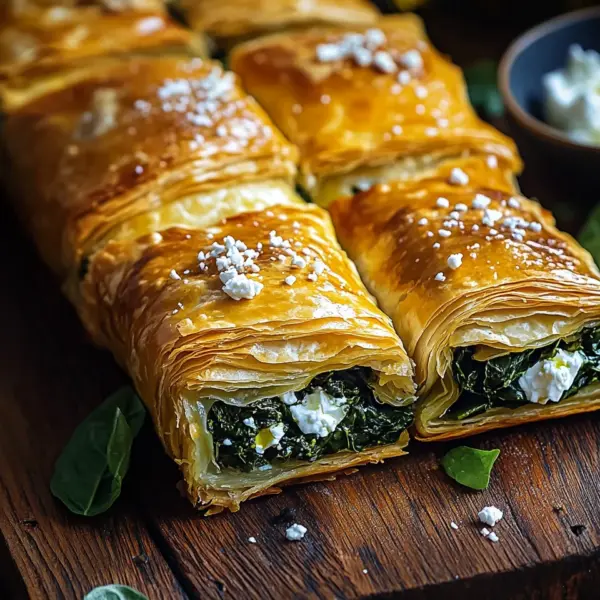 Börek mit Spinat und Feta