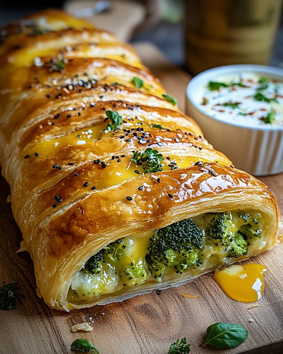 Brokkoli-K&auml;se-Strudel