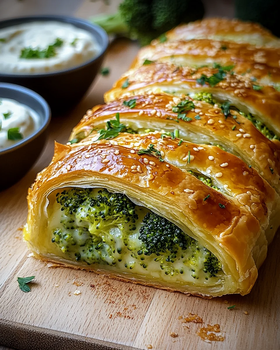 Brokkoli-K&auml;se-Strudel