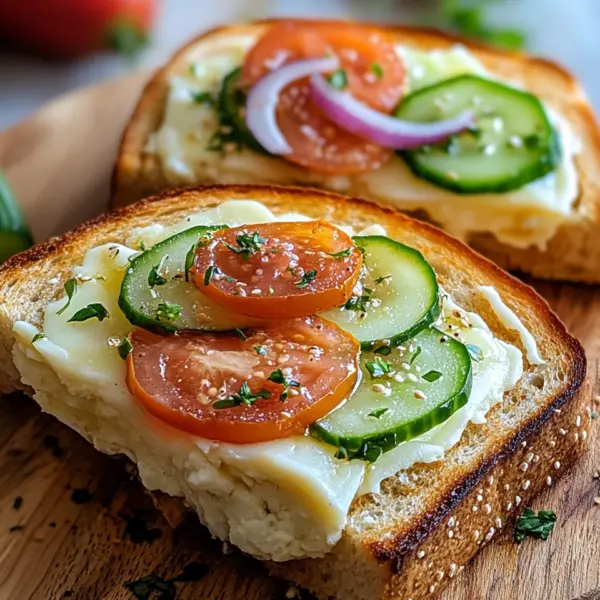 Bulgarische Käse Sandwiches