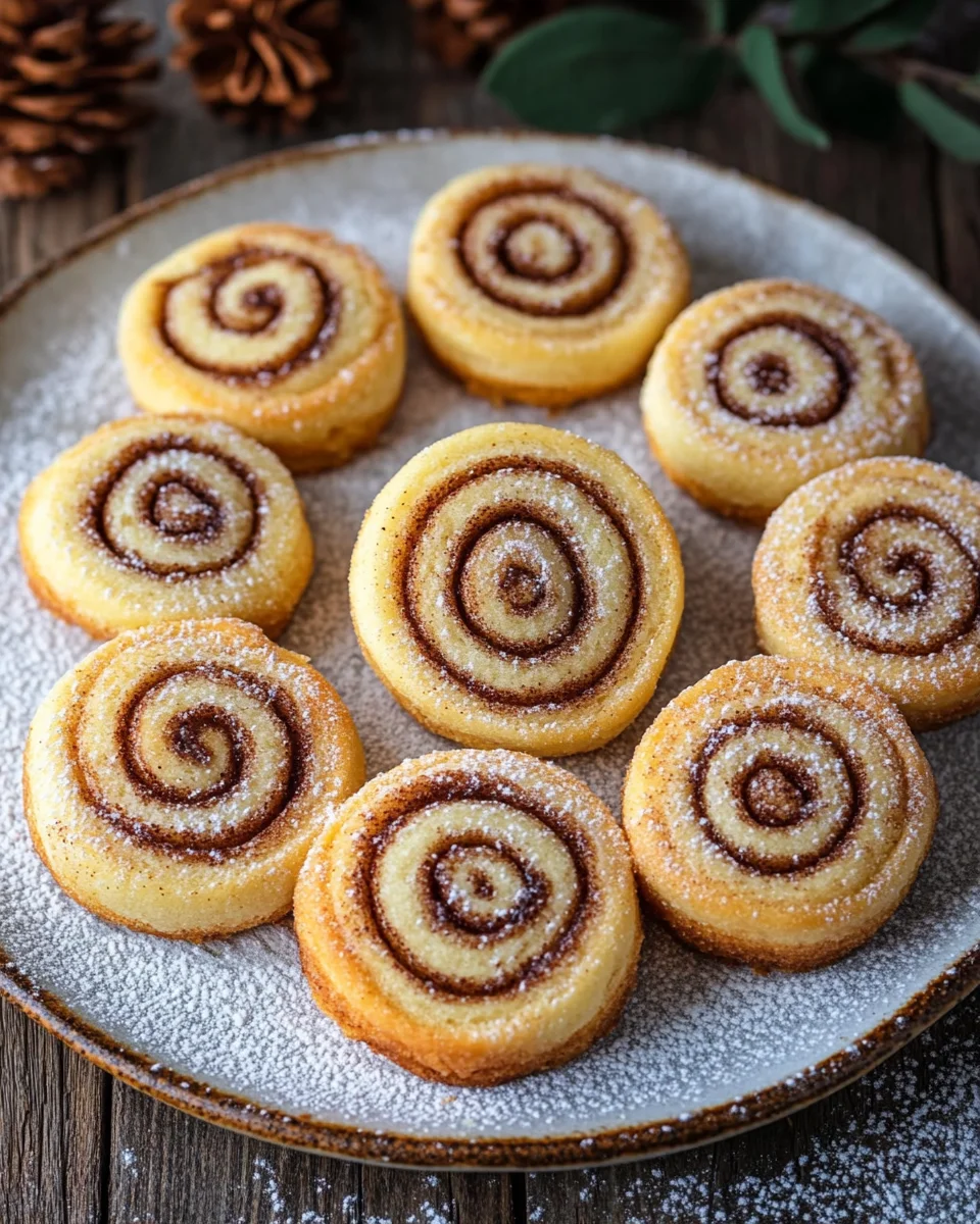 Cinnamon Roll Cookies - Zimtschnecken-Plätzchen 21 Cinnamon