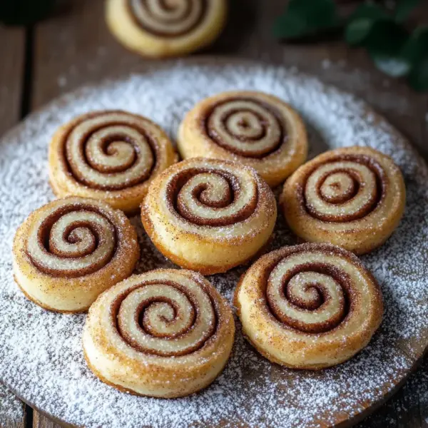 Cinnamon Roll Cookies - Zimtschnecken-Plätzchen