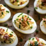 Gef&uuml;llte Eier (ohne Mayonnaise)