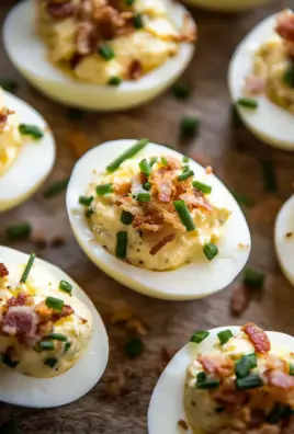 Gefüllte Eier (ohne Mayonnaise)