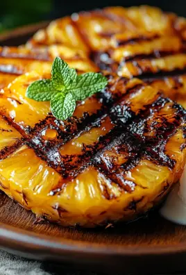 Gegrillte Ananas mit Honig & Zimt 31 Gegrillte Ananas mit Honig & Zimt