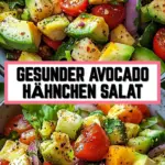 Gesunder Avocado Hähnchen Salat 18 Pinterest Hidden Image