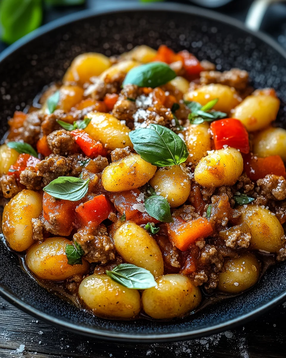 Gnocchi Pfanne 25 Gnocchi
