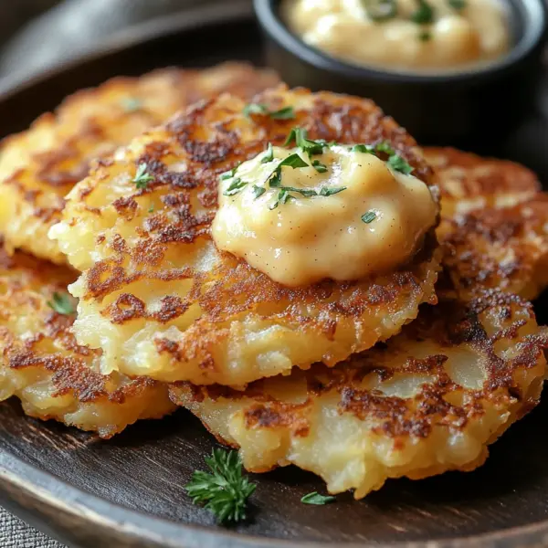 Kartoffelpuffer ohne Fett aus der Heißluftfritteuse