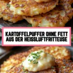 Kartoffelpuffer ohne Fett aus der Heißluftfritteuse 17 Pinterest Hidden Image