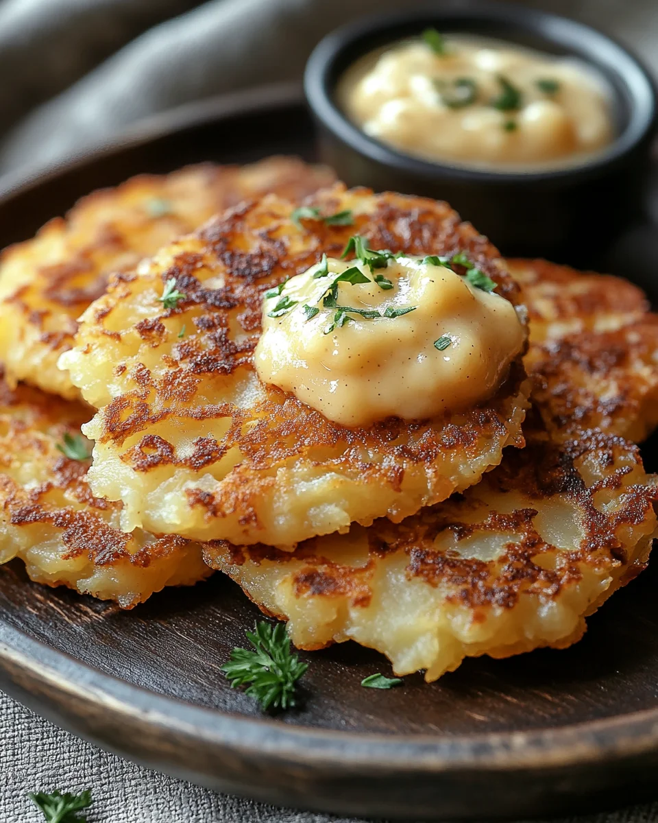 Kartoffelpuffer ohne Fett aus der Heißluftfritteuse