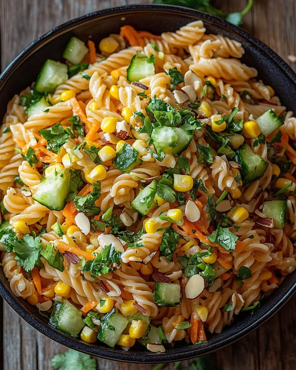 Limetten Crunch Nudelsalat 19 Limetten