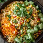 Limetten Crunch Nudelsalat