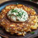 Mozzarella R&ouml;sti mit Zwiebel-Pilzrahmso&szlig;e