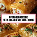 Ofen-gebackene Feta-Rollen mit Chili-Honig 15 Pinterest Hidden Image