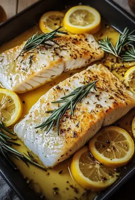Ofenfisch mit Kräutern und Zitronen 30 Ofenfisch mit Kräutern und Zitronen