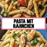 Pasta mit Hähnchen 20 Pinterest Hidden Image