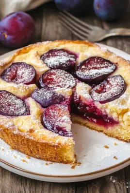 Pflaumenkuchen mit Schmand