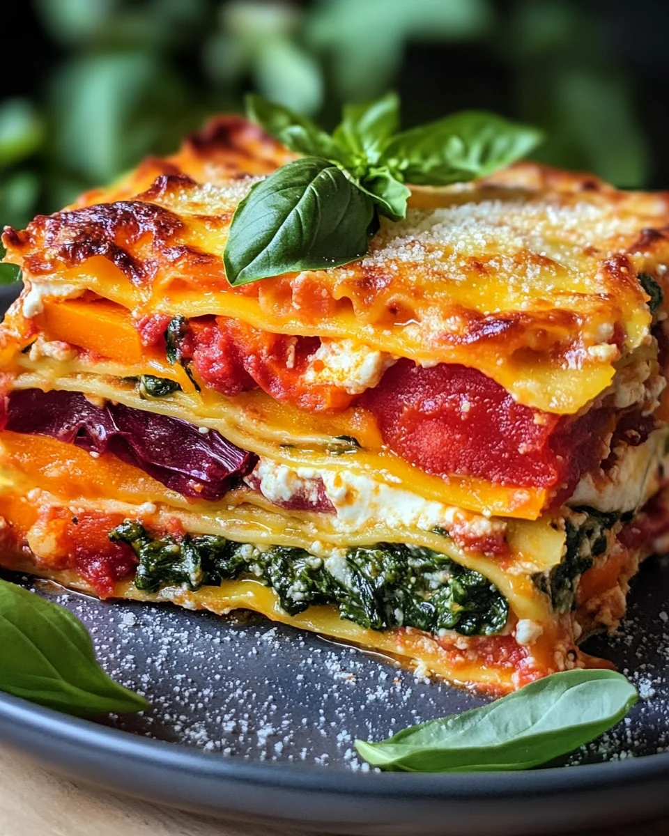 Regenbogen Lasagne 29 Regenbogen