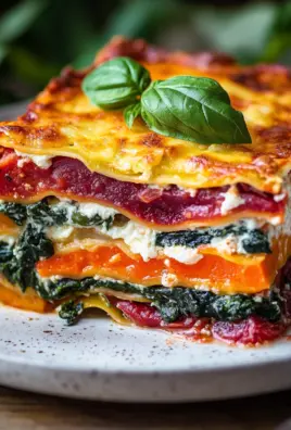 Regenbogen Lasagne 25 Regenbogen Lasagne