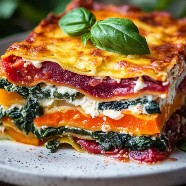 Regenbogen Lasagne