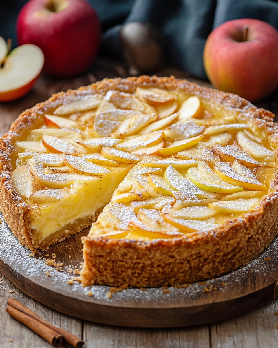 Saftiger Apfelkuchen mit Pudding 21 Saftiger Apfelkuchen mit Pudding
