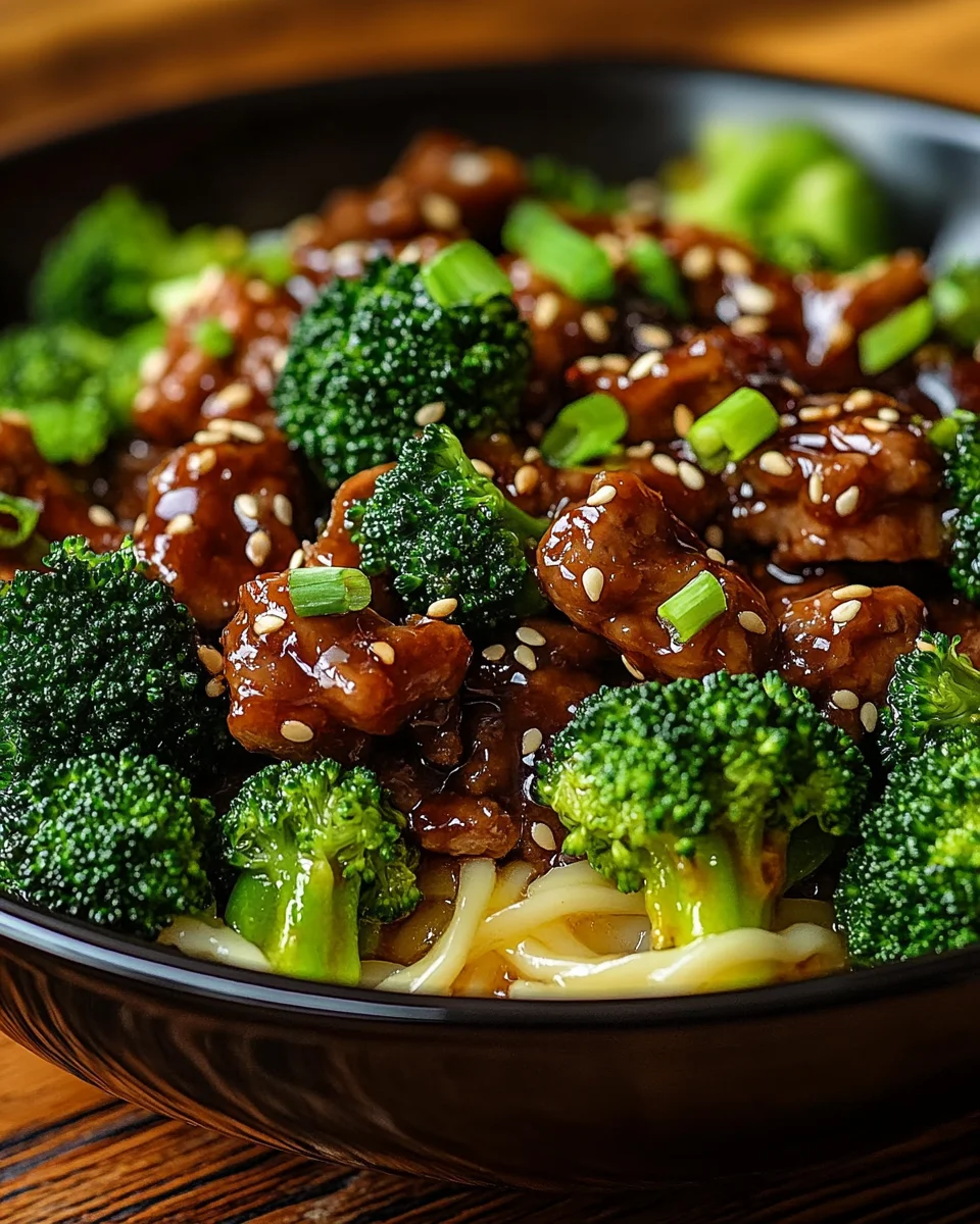 Teriyaki-Hackfleisch-Pfanne mit Brokkoli 20 Teriyaki-Hackfleisch-Pfanne