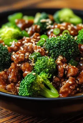 Teriyaki-Hackfleisch-Pfanne mit Brokkoli 27 Teriyaki-Hackfleisch-Pfanne mit Brokkoli