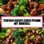 Teriyaki-Hackfleisch-Pfanne mit Brokkoli 19 Pinterest Hidden Image