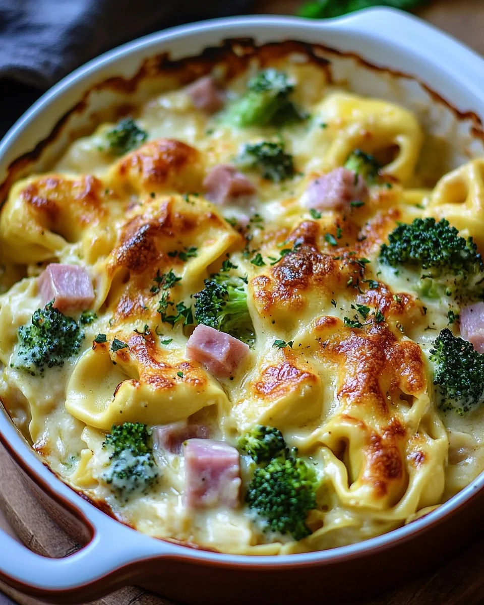 Tortellini Auflauf Schinken Brokkoli 22 Tortellini