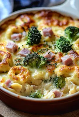 Tortellini Auflauf Schinken Brokkoli