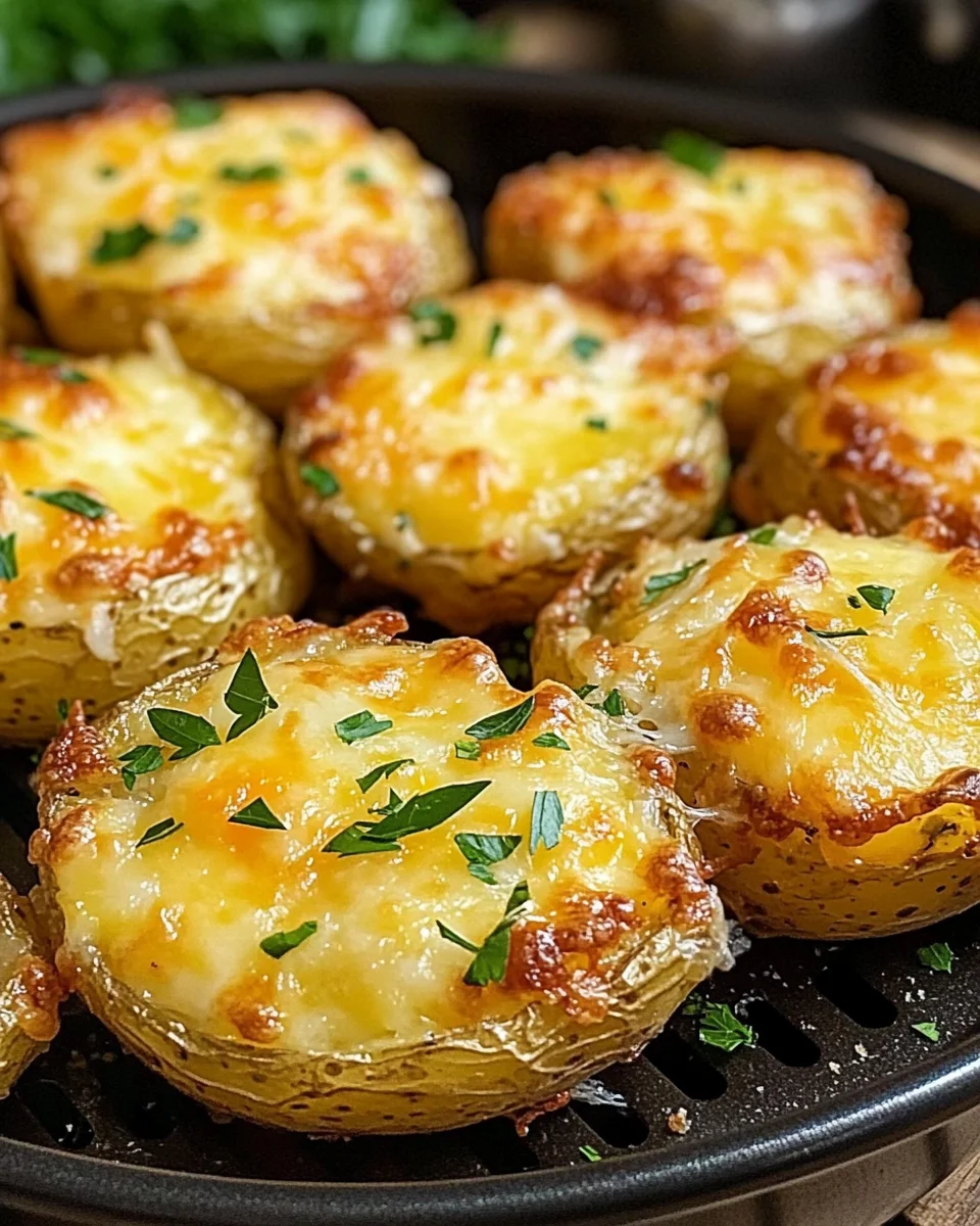 Air Fryer Cheesy Potatoes 16 Air