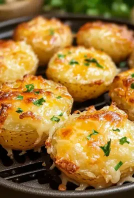 Air Fryer Cheesy Potatoes 19 Air Fryer Cheesy Potatoes