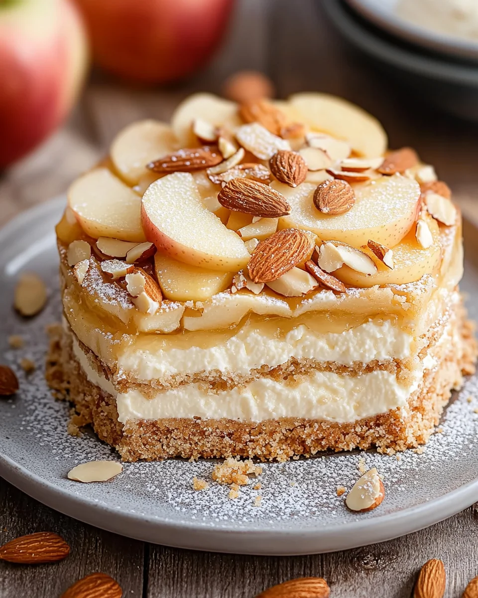 Apfel-Mascarpone-Torte mit Mandelboden 21 Apfel-Mascarpone-Torte
