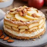 Apfel-Mascarpone-Torte mit Mandelboden