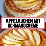 Apfelkuchen mit Schmandcreme 25 Pinterest Hidden Image