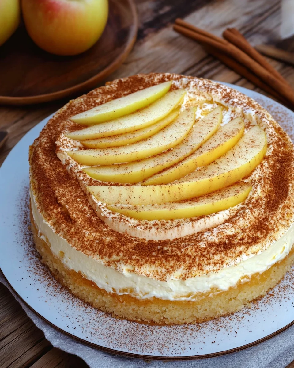 Apfelkuchen mit Schmandcreme