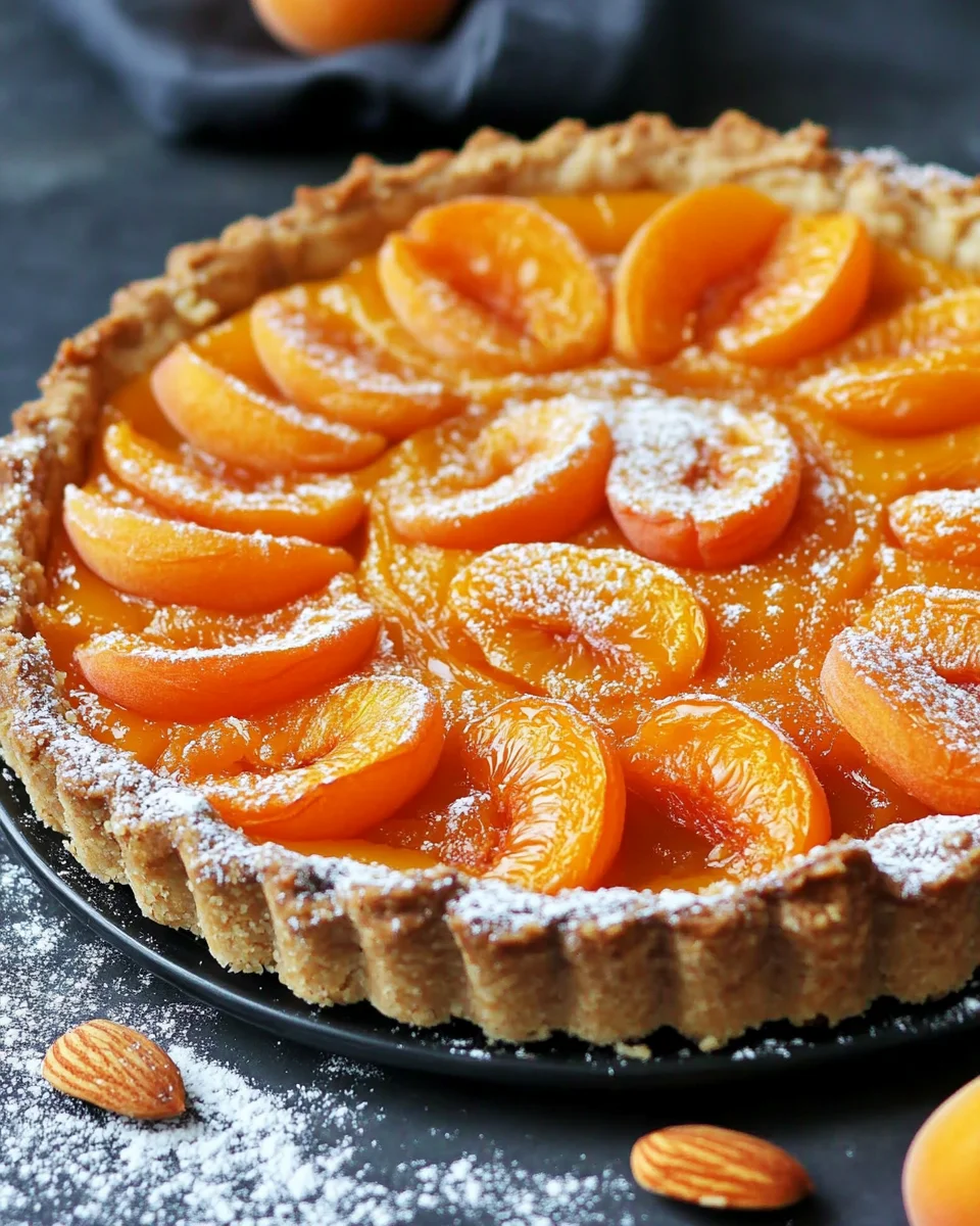 Aprikosen-Frangipane-Tarte