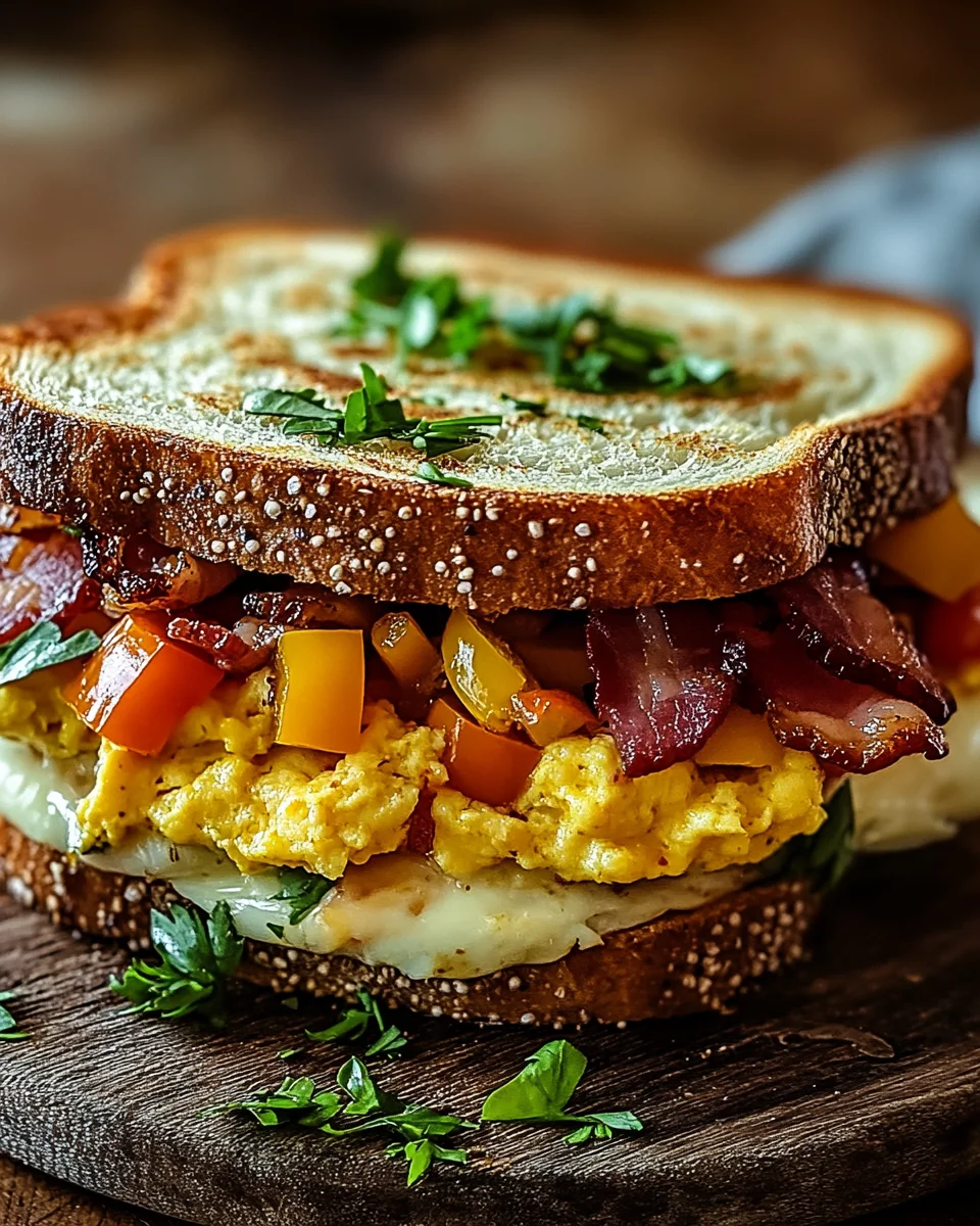 Bauernfr&uuml;hst&uuml;cks-Sandwich