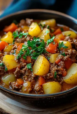Bauerntopf mit Hackfleisch, Kartoffeln & Paprika