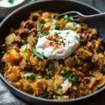 Bombastische Spitzkohl-Hackfleisch-Pfanne