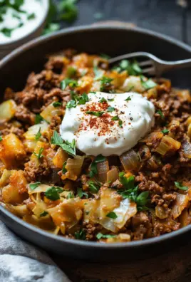 Bombastische Spitzkohl-Hackfleisch-Pfanne