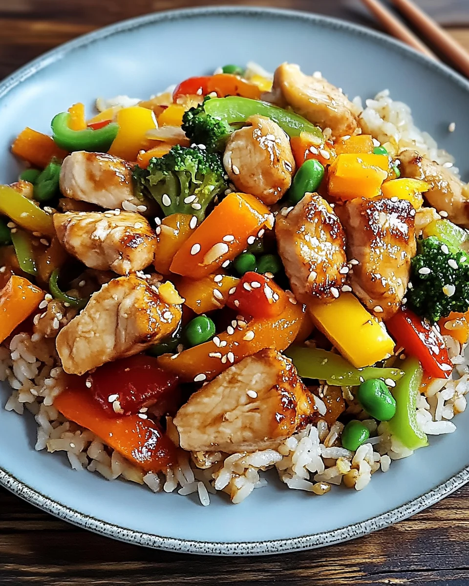Bratreis mit H&auml;hnchen