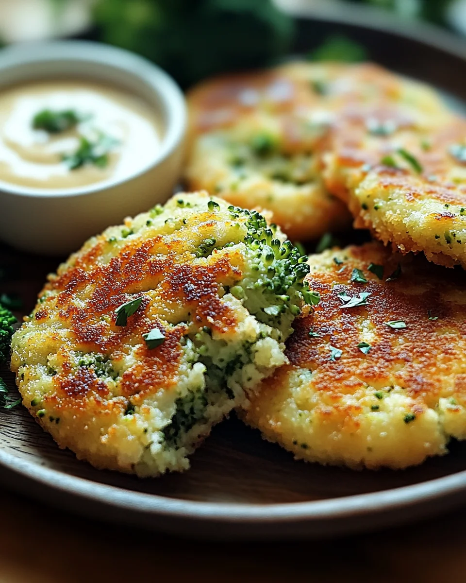 Brokkoli-Käse-Puffer