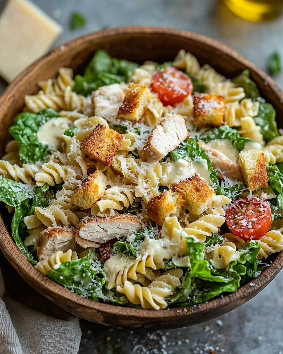 Caesar Pasta Salat