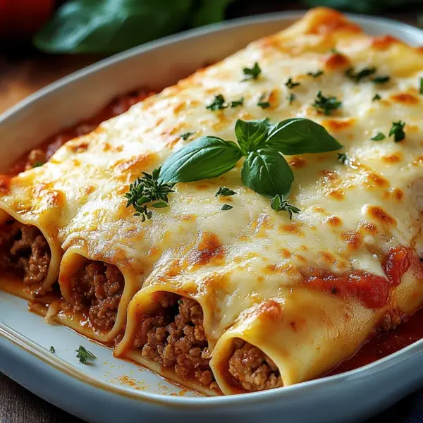 Cannelloni mit Hackfleisch