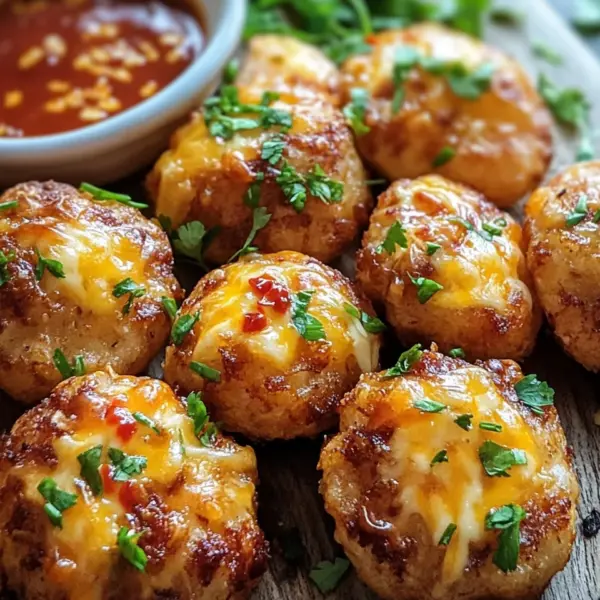 Chili-Käsebällchen Low Carb