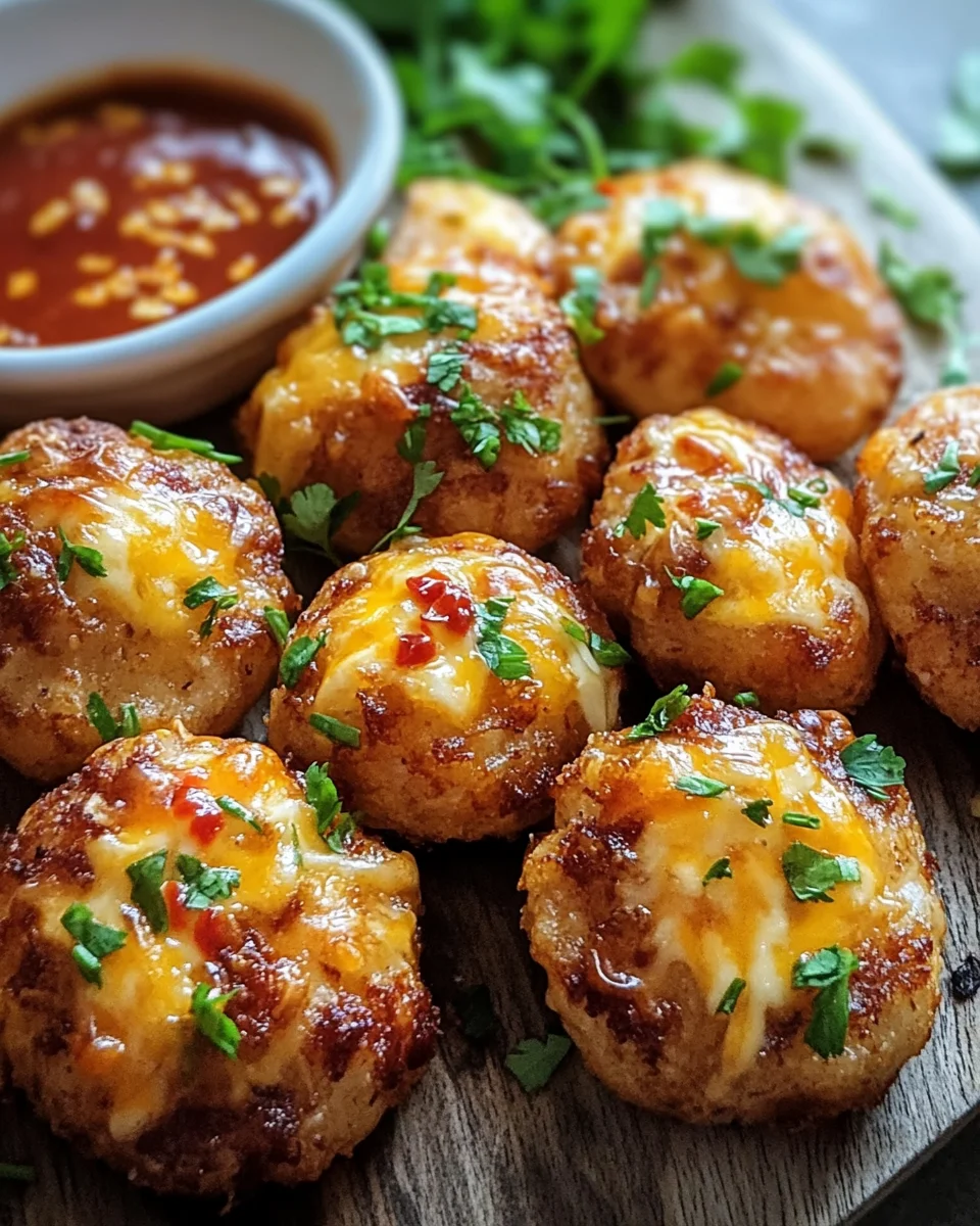 Chili-Käsebällchen Low Carb